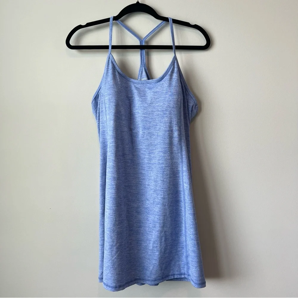 NWOT CK Performance Halter Razorback Athletic Dress SZ. Large Space Dye Hyacinth - Picture 1 of 7